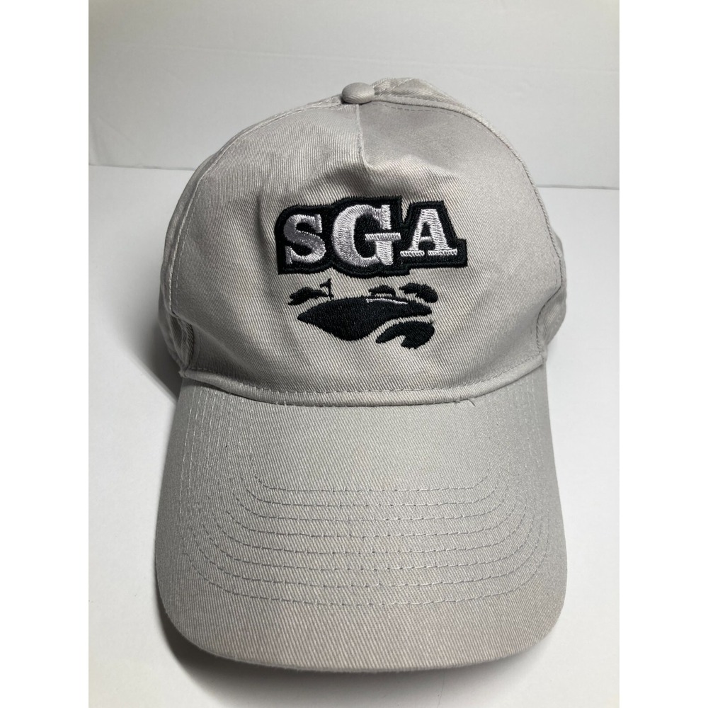SGA Tour Golf Hat Cap Beige Adjustable Cotton Twill US Amateur Golf Tour